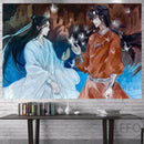 Heaven Officials Blessing Anime Tapestry Wall Hanging Aesthetic Room Decor - Ljojo