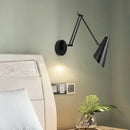 LED Wall Lamp Adjustable Foldable Telescopic Swing Arm Sconce by Ljojo - Modern Bedside Lighting Decor