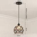 Crystal Restaurant Chandelier by Ljojo - Elegant Single-head Hotel Ceiling Lamp