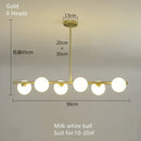 Nordic Modern Minimalist LED Chandelier for Dinning Room | Eye-protection Pendant Lights by Ljojo