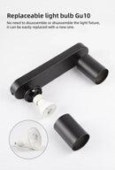 Ljojo LED Spot Light for GU10 Bulb Chandelier Ceiling Lamp.