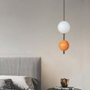 LED Pendant Light White Glass Ball Hanging Lamp 4000K for Dining Room Kitchen by Ljojo