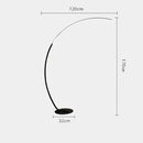 Modern Dimmable LED Floor Lamp for Carpet Decor | Standing Indoor Lighting Fixture by Ljojo