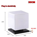 E27 LED Solar Light Energy Pillar for Fence Wall Outdoor Lighting by Ljojo