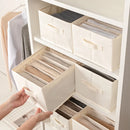 Ljojo™ Clothing Storage Box Drawer Organizer for Wardrobe Cabinet