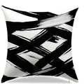 Abstract Monochrome Brushstroke Pillow Cover for Sofa, Bedroom, Car - Ljojo™