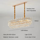 Modern Luxury Crystal Chandelier - Elegant Pendant Light Fixture by Ljojo
