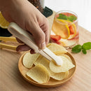 Ljojo Mini Kitchen Tong Silicone BBQ Snack Meat Tongs - Creative Cooking Utensil