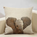 Animal Print Cushion 45x45cm for Sofa, Car Seat & Living Room Decor by Ljojo