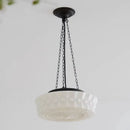 French Retro Medieval Cream Glass Ceiling Lights LED E27 Home Decorative Ceiling Lamp Ljojo