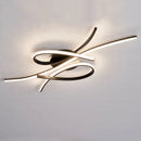 Modern Black LED Ceiling Light Fixture for Home Decoration by Ljojo