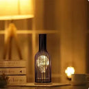 Wabi-sabi Rattan Twine LED Table Lamp Hand Knitted Chandelier by Ljojo