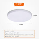 Ljojo LED Ultra-Thin Circular Ceiling Light for Bedroom & Living Room Modern Home Decoration