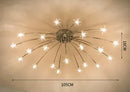 Ljojo LED Star Chandelier Light Fixture for Modern Living Room Dining Bedroom Kitchen axECOMoxyQBGVPdHG