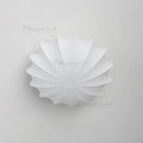 Ljojo Modern Silk Surface Mounted Ceiling Lamp for Living Dining Bedroom, Indoor LED Light Fixture
