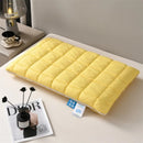Ljojo Memory Pillow with Removable Quilted Pillowcase - Grey