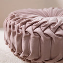Ljojo 3D Pumpkin Round Pillow - Boho Floor Cushion for Home Decor