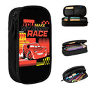Ljojo Lightning Mcqueen Sally Pencil Box - Double Layer School Accessories