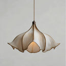 Japanese Wabi-Sabi LED Pendant Light by Ljojo: Resin Chandelier Lamp for Home Decor