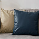 Ljojo 45x45cm Pu Leather Cushion Covers for Home Decor