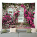 Ljojo 3D Flower Wall Tapestry Garden Poster for Living Room Bedroom Decor