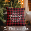 Christmas-themed Pillow Covers for Sofa, Bedroom, Car - Ljojo Brand
