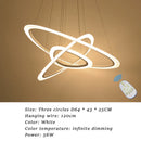 Ljojo Modern Acrylic Pendant Light for Dining Room, Living Room, Kitchen/Home Decor