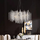 Luxury K9 Crystal LED Chandelier - Modern Branch-shaped Pendant Light Fixture by Ljojo