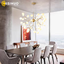 Ljojo LED Firefly Pendant Light: Modern Romantic Hanging Light Fixture