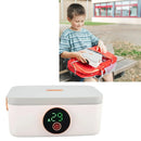 Ljojo 1L USB Rechargeable Wireless Lunch Warmer Box LED Display Cordless Office Car