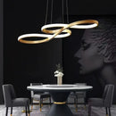 Ljojo LED Cord Pendant Chandelier - Nordic Design - 48w Hanging Lamp