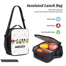 Ljojo Mickey Mouse School Bags Set with Lunch Box & Pencil Box for Students