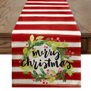 Christmas Tree Printed Table Runner by Ljojo: Festive Home Party Decor