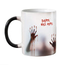 Ljojo Magic Mug, Daryl Is Here - Color Changing Ceramic Tea Cup
