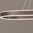 Modern LED Restaurant Chandelier Nordic Aluminum Pendant Light for Kitchen Living Room, Ljojo
