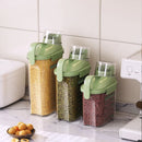 Ljojo 2500ML Food Storage Tank with Measuring Cup