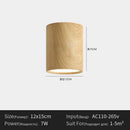 Modern Nordic LED Cylinder Spotlight Ceiling Light by Ljojo for Home Decor and Kitchen Chandelier