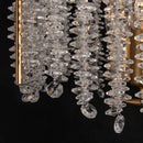 French Crystal Chandelier Retro Designer Art Ljojo Pendant Light for Bedroom Living Dining Room