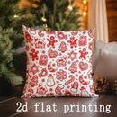 Christmas Pattern Rectangle Pillowcase for Sofa Bedroom Car Pillow Cover by Ljojo