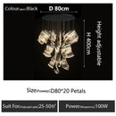 Ljojo Luxury Crystal Chandelier for Home Decor Dining Living Room