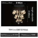 Ljojo Luxury Crystal Chandelier for Home Decor & Lighting in Dining Living Room