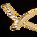 Ljojo Luxury Crystal Pendant Chandelier, Modern Dining Room Living Room Ceiling Light
