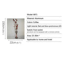 Ljojo Modern Aluminum Wire LED Floor Lamp for Living Room & Bedroom