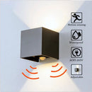 Ljojo 12W LED Wall Lamp for Indoor/Outdoor Use