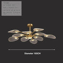 Modern Acrylic Chandelier: Warm Nordic Living Room & Bedroom Light - Ljojo