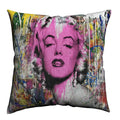Banksy Street Art Pillowcase Cover 45x45cm - Ljojo Home Decor