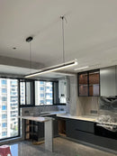 Ljojo LED Chandelier for Dining Room and Office - Nordic Minimalist Design