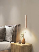 Ljojo Travertine Cylinder Pendant Lamp for Bedroom Dining Room Kitchen Island