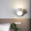 Ljojo LED Swivel Wall Sconces, Aluminum Up Down Light, 3000K Warm White, 6500K White