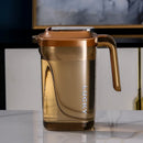 Ljojo 2200ML Water Juice Pitcher: Transparent Bottle for Fresh Drinks Storage